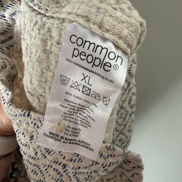 Common People Button Up Short Sleeve Shirt - Picture 3 of 5